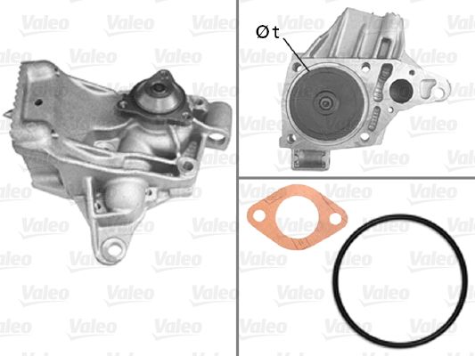 VALEO 506783 Water Pump, engine cooling