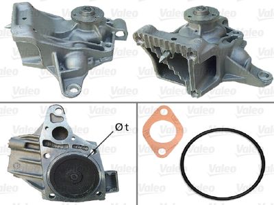 Water Pump, engine cooling VALEO 506784