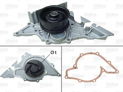 Water Pump, engine cooling VALEO 506792