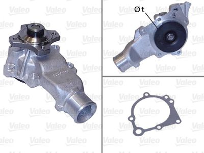 Water Pump, engine cooling VALEO 506795