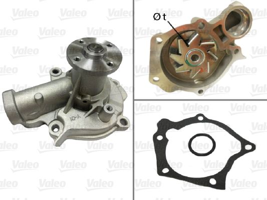 VALEO 506816 Water Pump, engine cooling
