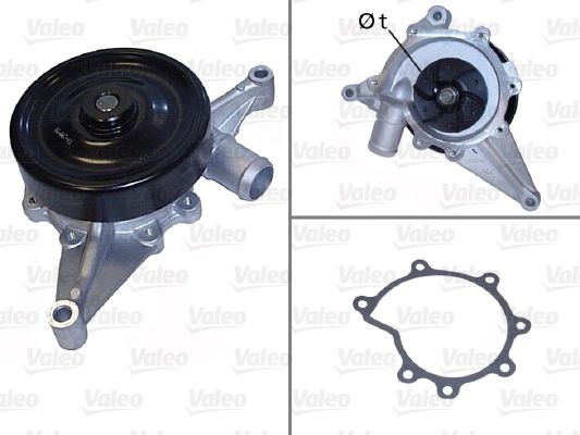 VALEO 506820 Water Pump, engine cooling