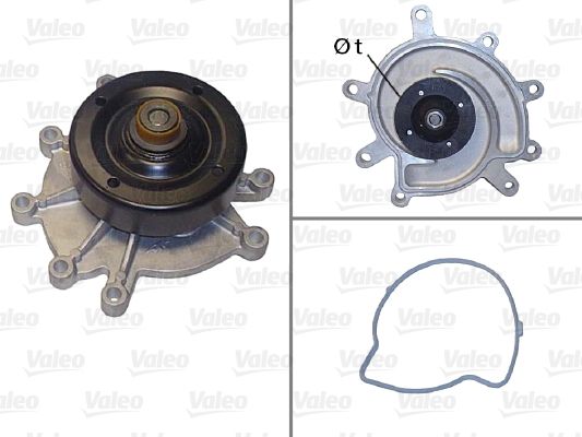 VALEO 506823 Water Pump, engine cooling
