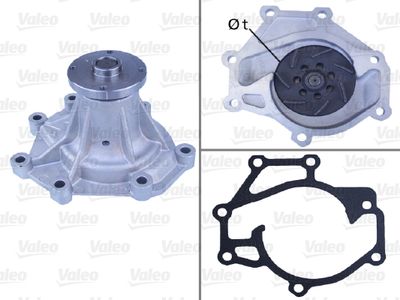 Water Pump, engine cooling VALEO 506826
