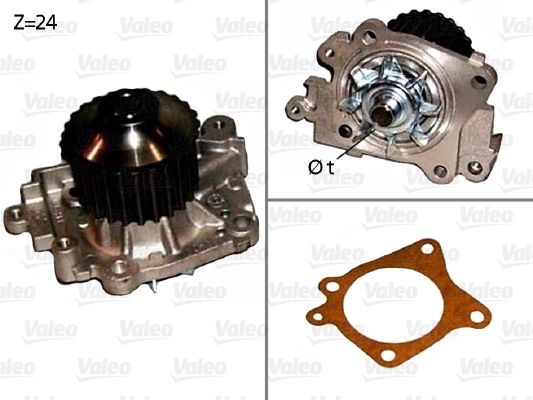 VALEO 506835 Water Pump, engine cooling