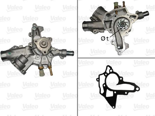 VALEO 506838 Water Pump, engine cooling