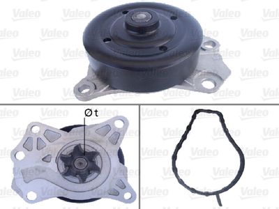 Water Pump, engine cooling VALEO 506852