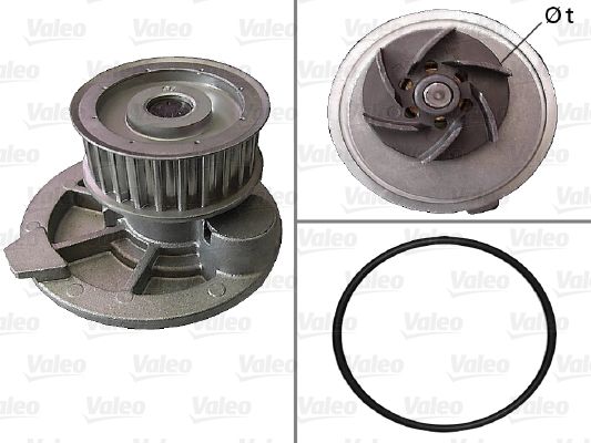 VALEO 506856 Water Pump, engine cooling