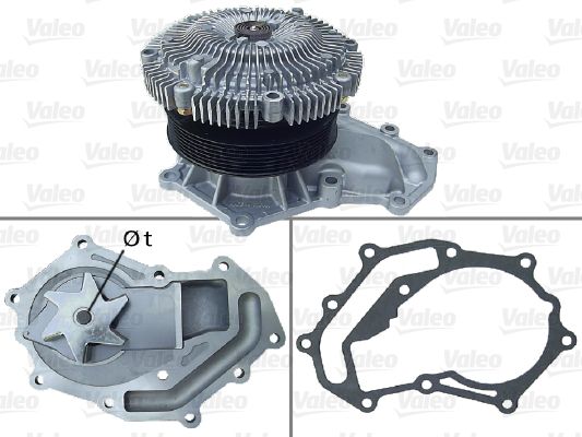 VALEO 506868 Water Pump, engine cooling
