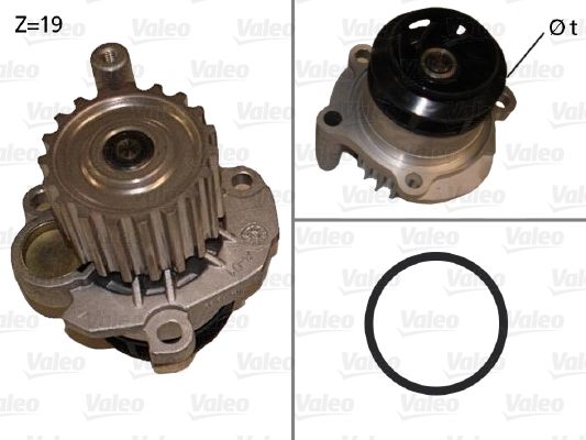 VALEO 506873 Water Pump, engine cooling