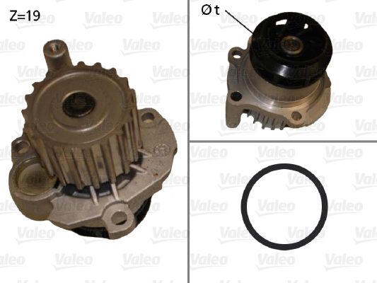 VALEO 506874 Water Pump, engine cooling