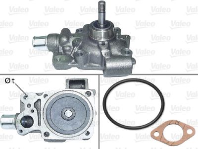 Water Pump, engine cooling VALEO 506879