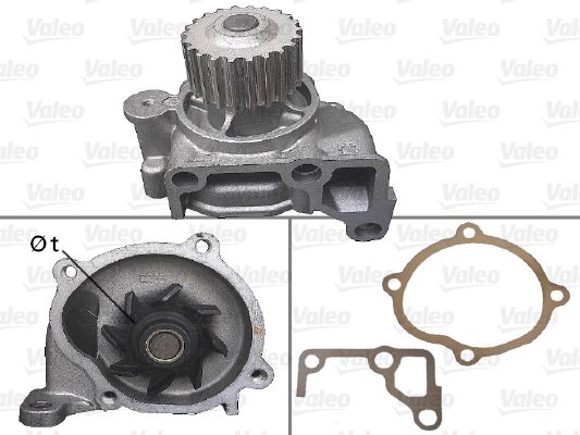 VALEO 506880 Water Pump, engine cooling