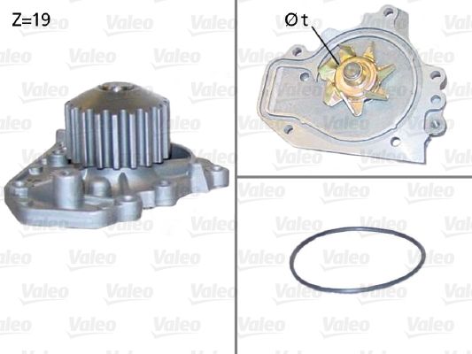 VALEO 506894 Water Pump, engine cooling