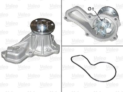 Water Pump, engine cooling VALEO 506895
