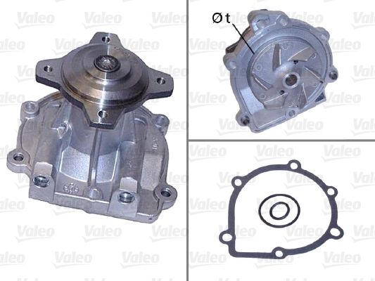 VALEO 506904 Water Pump, engine cooling