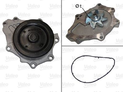 Water Pump, engine cooling VALEO 506905
