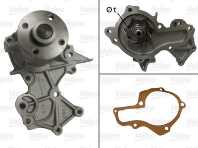 Water Pump, engine cooling VALEO 506908