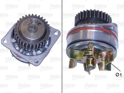 Water Pump, engine cooling VALEO 506924