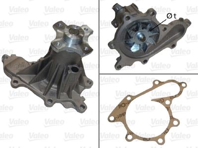 Water Pump, engine cooling VALEO 506927