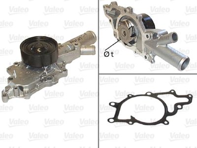Water Pump, engine cooling VALEO 506930