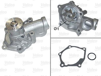 Water Pump, engine cooling VALEO 506934