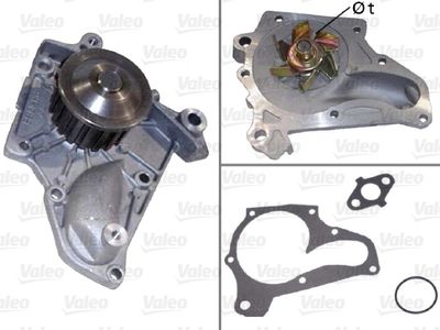 Water Pump, engine cooling VALEO 506938