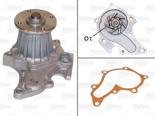 VALEO 506939 Water Pump, engine cooling