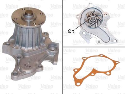 Water Pump, engine cooling VALEO 506939