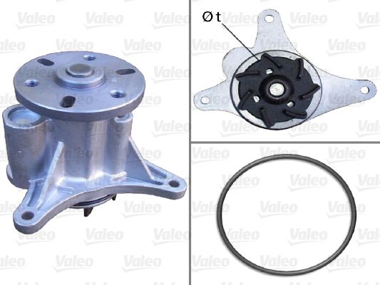 VALEO 506952 Water Pump, engine cooling