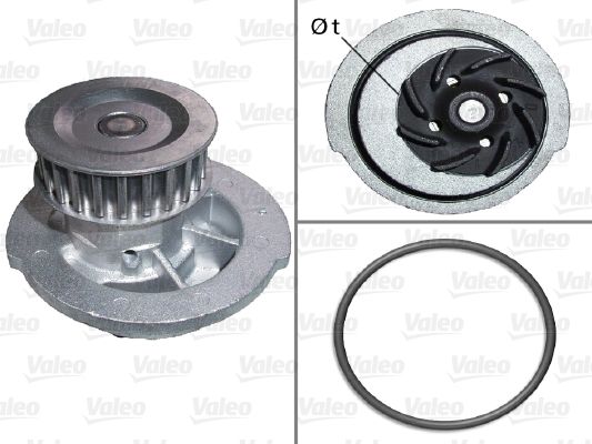 VALEO 506953 Water Pump, engine cooling