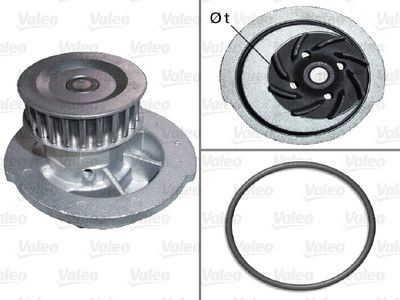 Water Pump, engine cooling VALEO 506953