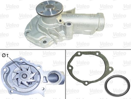 VALEO 506956 Water Pump, engine cooling