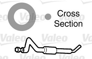 VALEO 508998 Gasket, coolant pipe