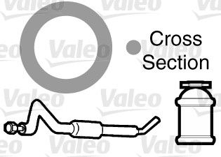 VALEO 509137 Gasket, coolant pipe