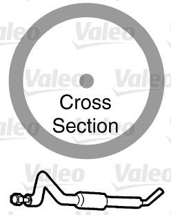 Gasket, coolant pipe VALEO 509157