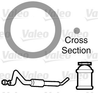 Gasket, coolant pipe VALEO 509304