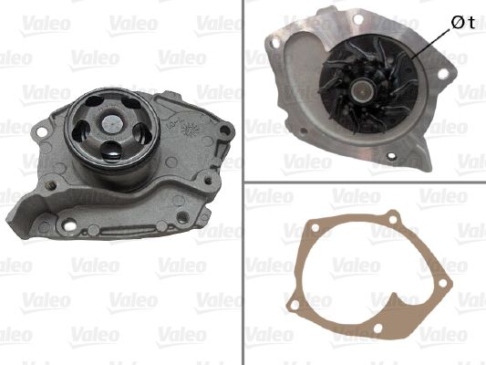 VALEO 526001 Water Pump, engine cooling