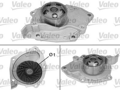 Water Pump, engine cooling VALEO 526010