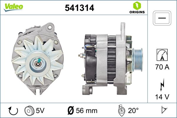 VALEO 541314 Alternator