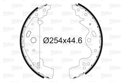Brake Shoe Set VALEO 564030