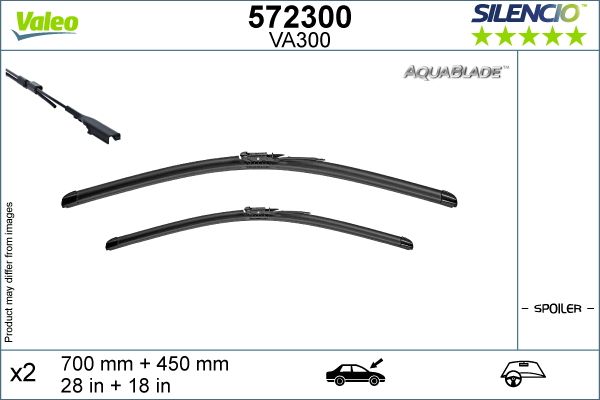 VALEO 572300 Wiper Blade