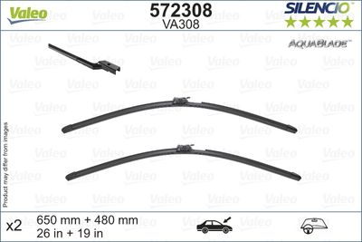 Wiper Blade VALEO 572308