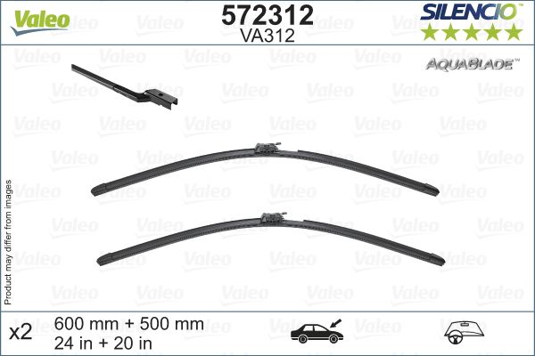 VALEO 572312 Wiper Blade