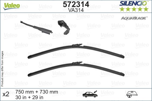 VALEO 572314 Wiper Blade