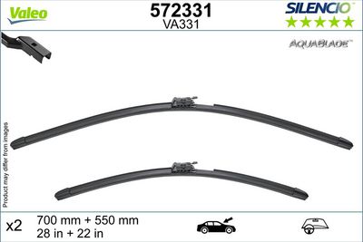 Wiper Blade VALEO 572331