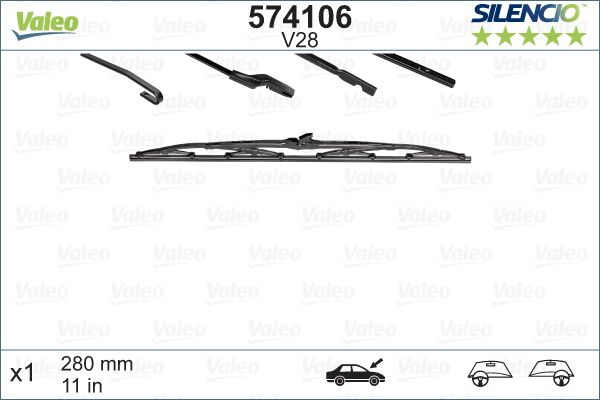 VALEO 574106 Wiper Blade