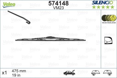 Wiper Blade VALEO 574148