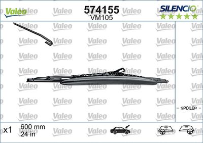 Wiper Blade VALEO 574155