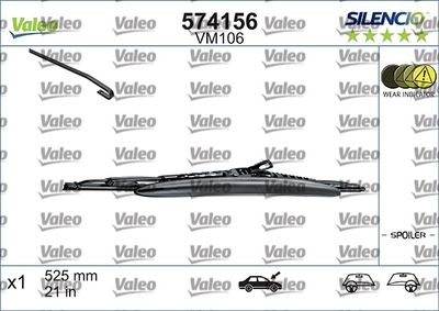 Wiper Blade VALEO 574156